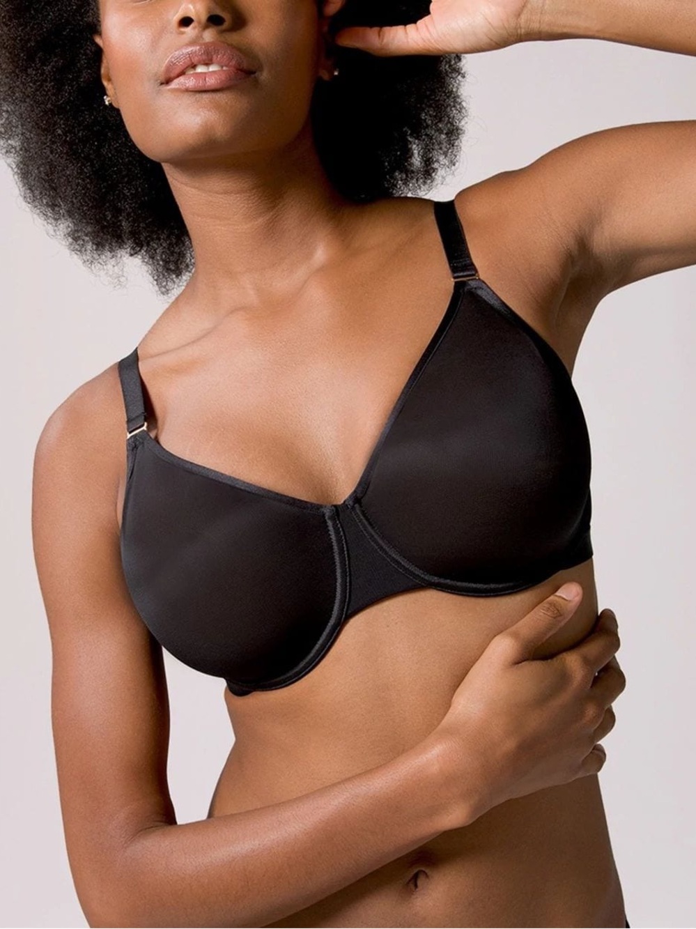 Soma Unbelievable Minimizer Bra 36DD Black
